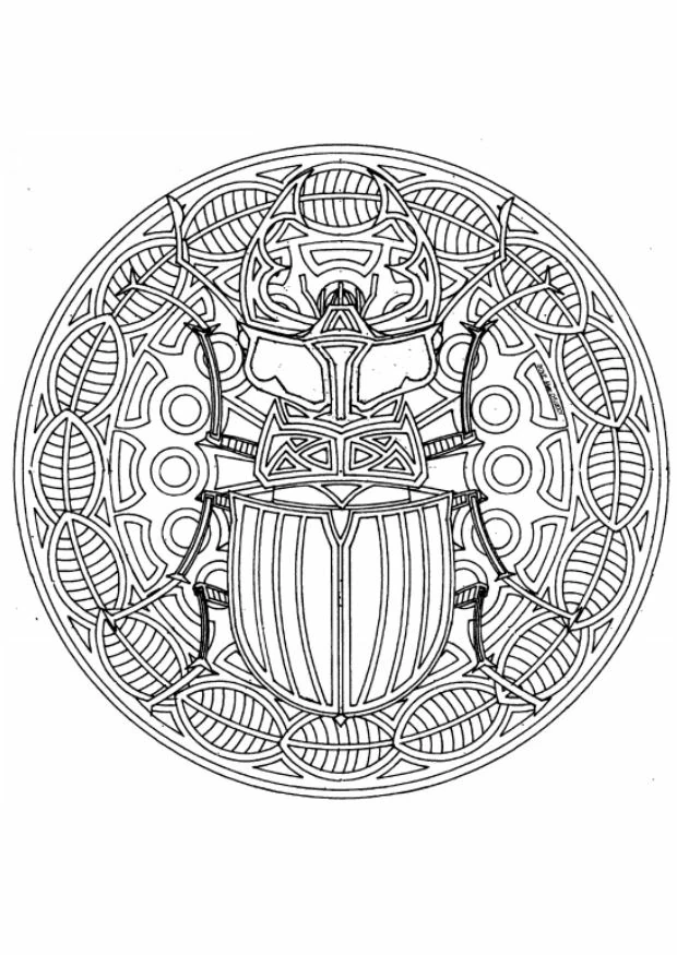 Mandalas Animaux 129